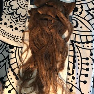 Double Weft 100% Remy Human Hair Clip